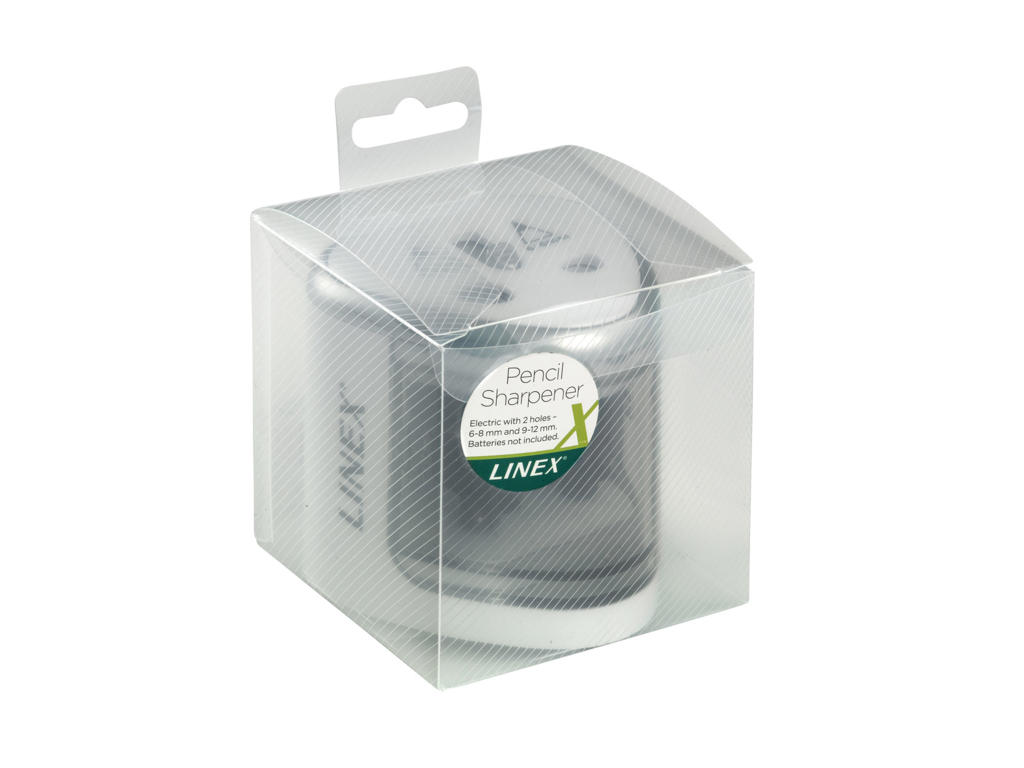 Blyantspidser Linex dobbelt hvid