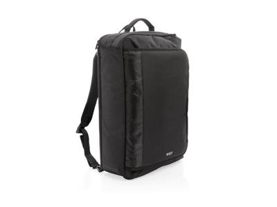 Swiss Peak konverterbar rejse rygsæk PVC fri, sort