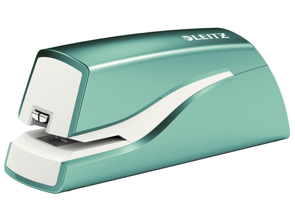 Elektrisk hæftemaskine Leitz 5566 WOW isblå