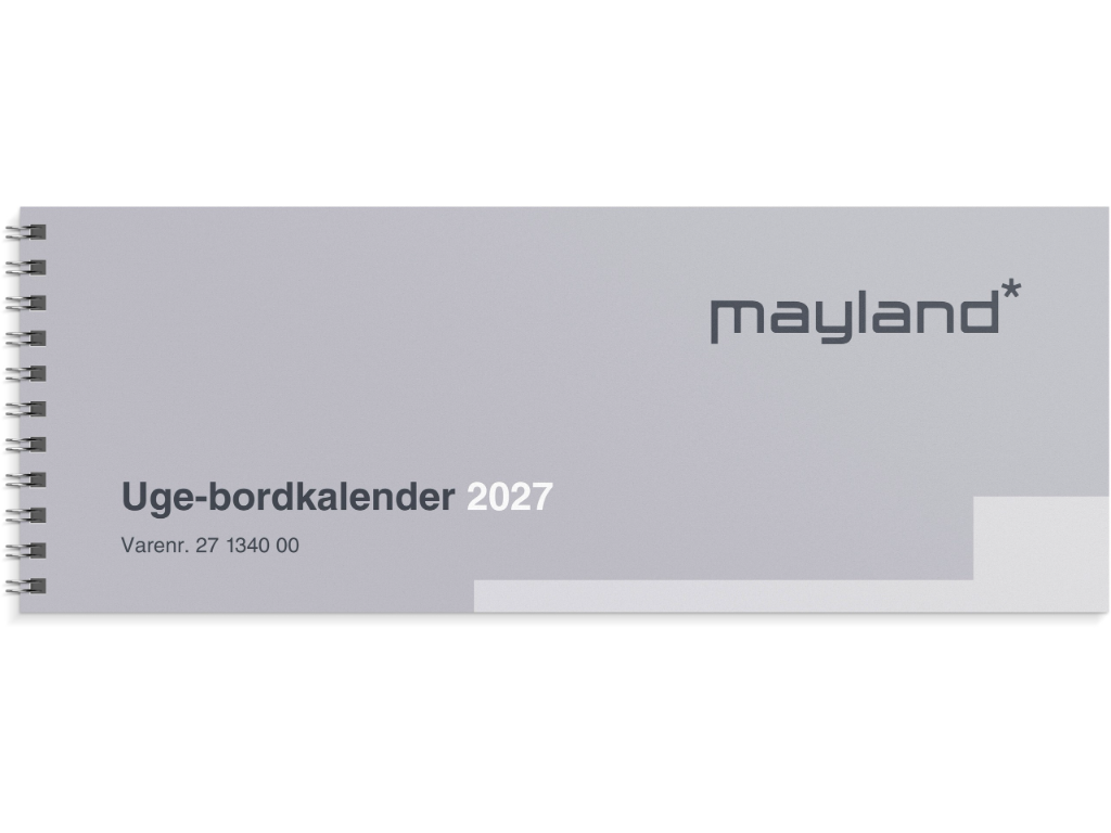 Uge-bordkalender 2027