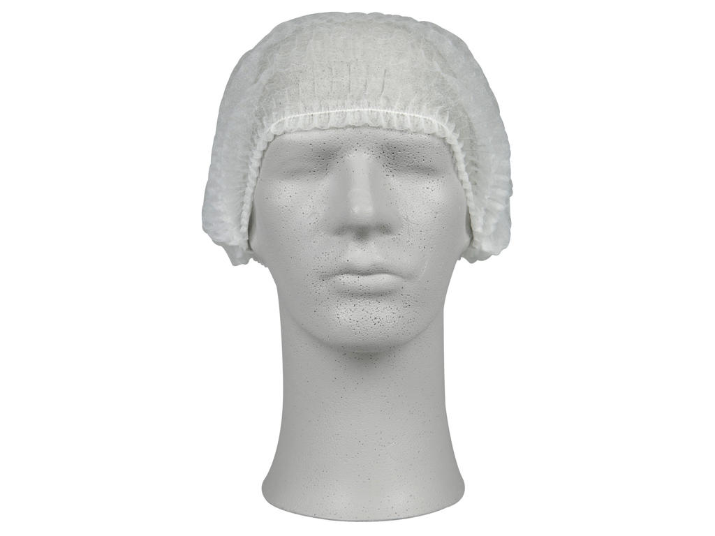 Hårnet Classic usteril one size hvid 200 stk