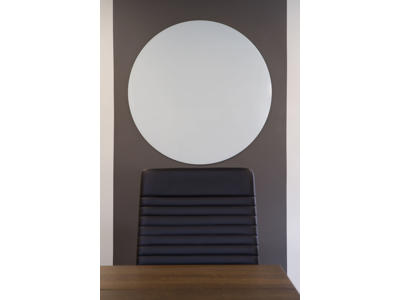 Magnetisk glastavle Naga | Ø 100 cm | Pure White