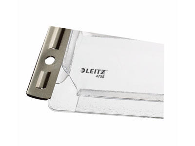 Kataloglommer Leitz 0,17 m/metalskinne  3 stk.