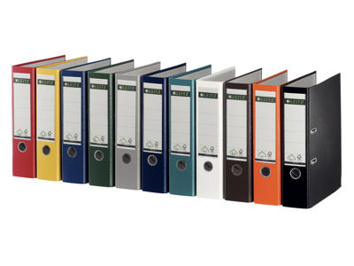 Brevordner Leitz 180* PP A4 80 mm rød