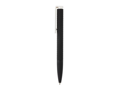 X7 pen med soft touch, sort