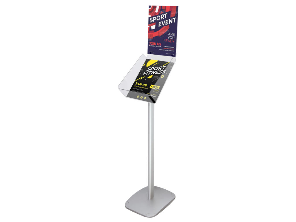 Brochureholder Twinco infostand A4 8402-11