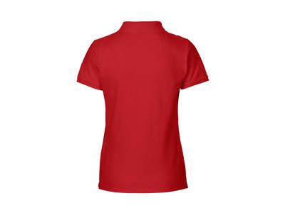Dame Classic Polo Neutral O22980 rød