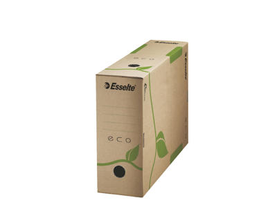 Arkivæske Esselte Eco 327x233x100mm brun