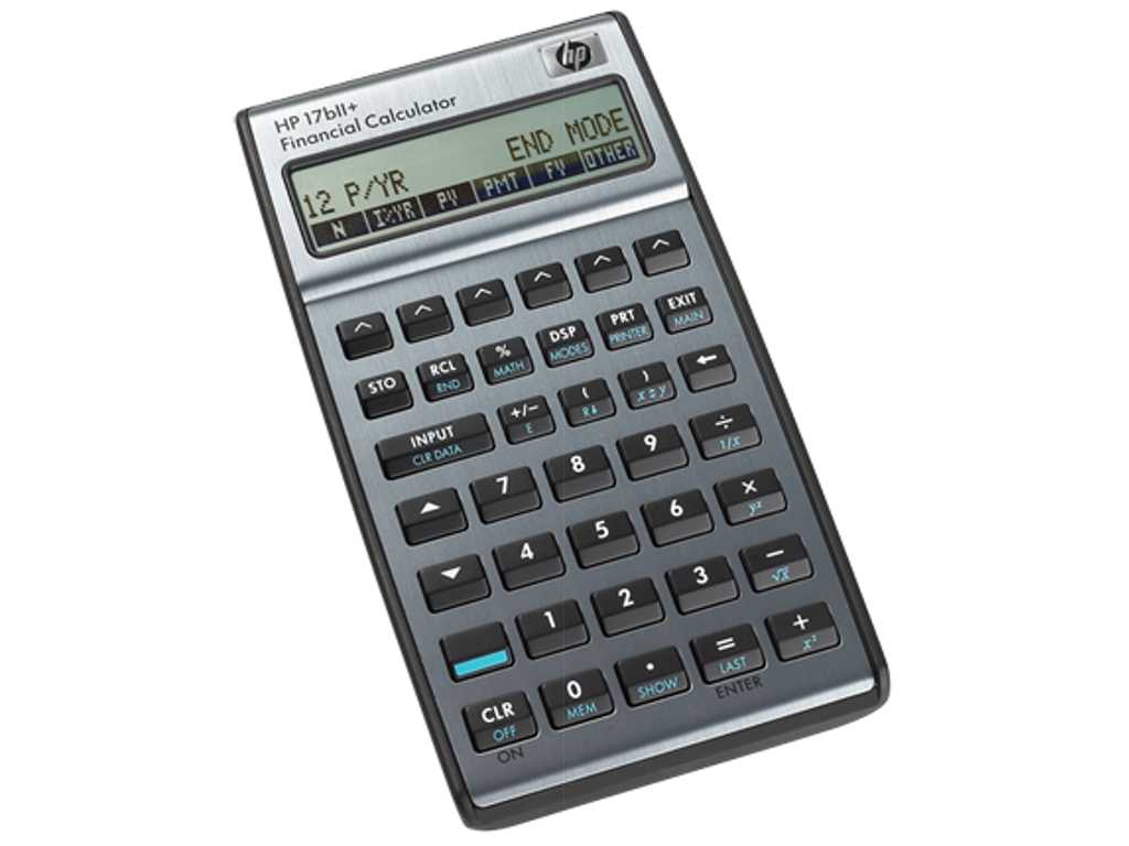 REGNER-FINANS HP 17BII+