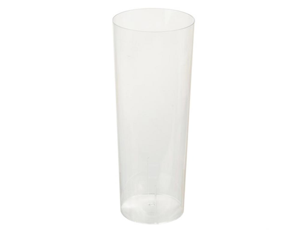 Plastglas hård PS long drink 30 cl 10 stk.
