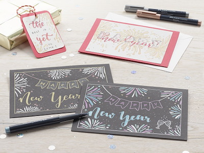 Paintmarker Faber Castell Metalic 6 ass. farver