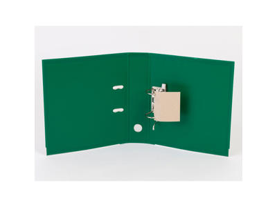 Brevordner A4 75 mm Q-Line grøn