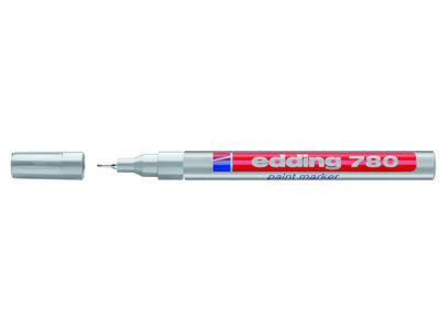 Paintmarker Edding 780 sølv