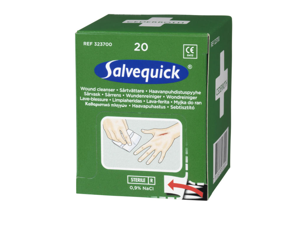 Sårrens servietter Salvequick 20 stk