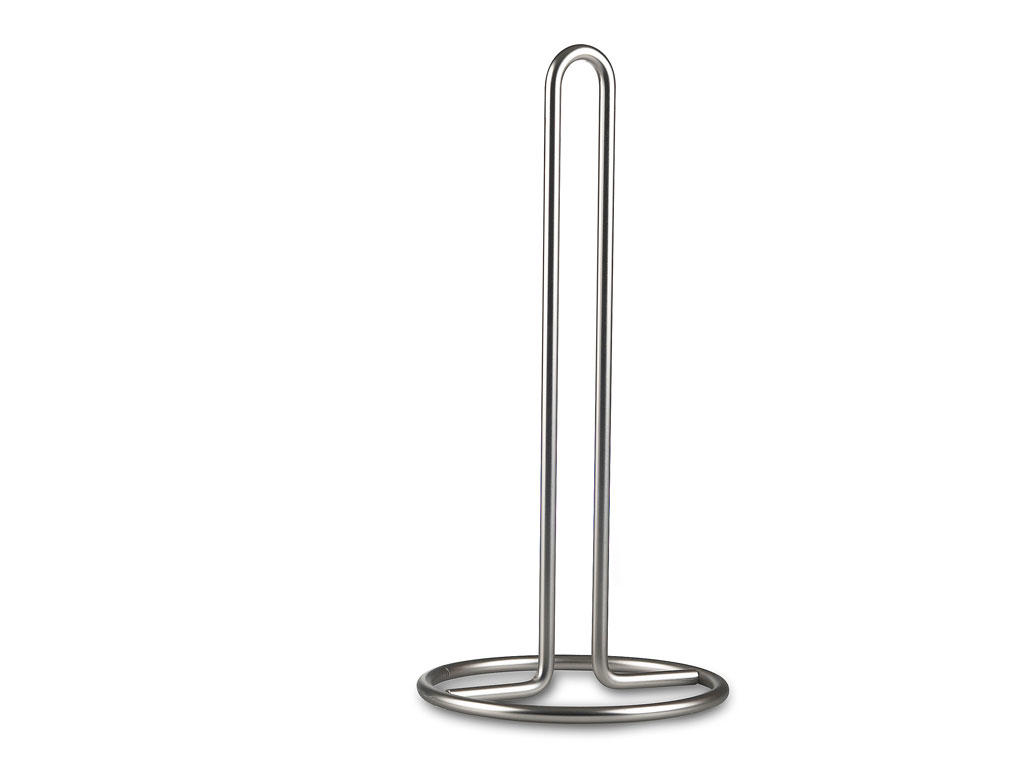 Køkkenrulleholder Funktion mat stål 14x31cm.