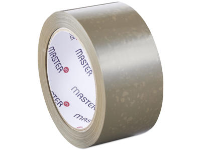 Pakketape Pvc solvent 48 mm x 66 meter brun