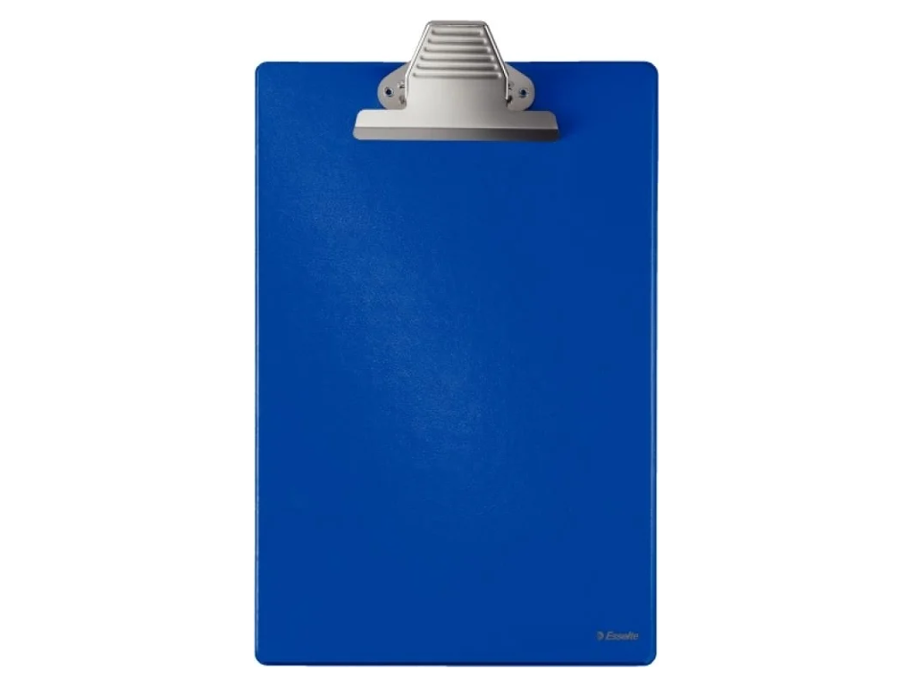 Clipboard A4 uden omslag jumboklemme blå