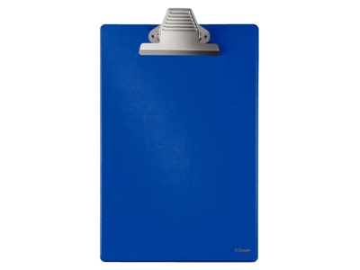 Clipboard A4 uden omslag jumboklemme blå