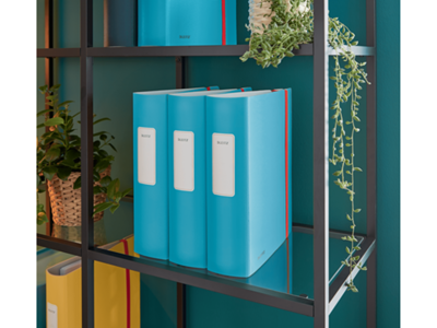 Brevordner Leitz Cosy A4 80mm blå