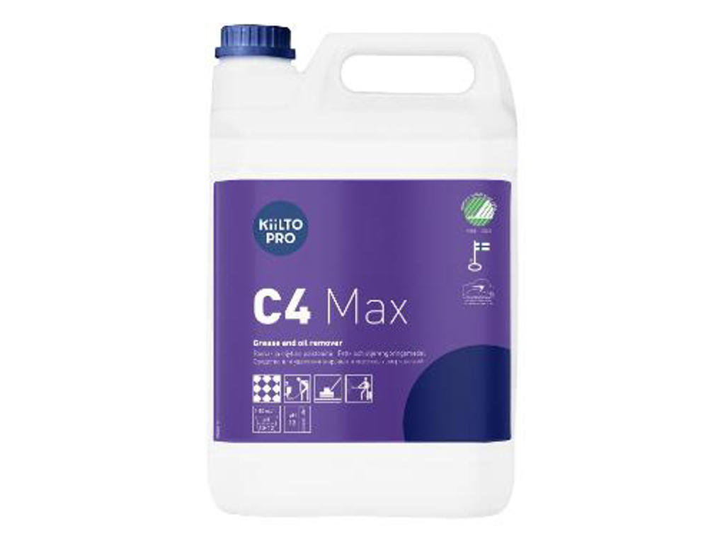 Grundrengøring KiiLTO Pro C4 Max uden parfume 3 x 5 liter