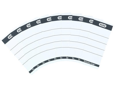 Rygetiket ELBA 8 cm 10 stk