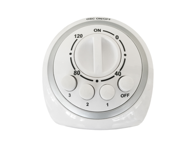 Ventilator gulv tårn 76 cm hvid