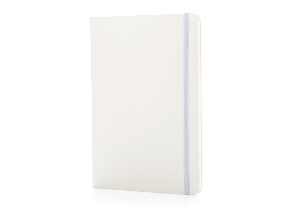 Basic hardcover blank sidet A5 skitsebog, hvid