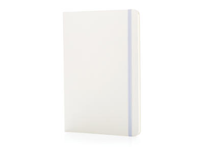 Basic hardcover blank sidet A5 skitsebog, hvid