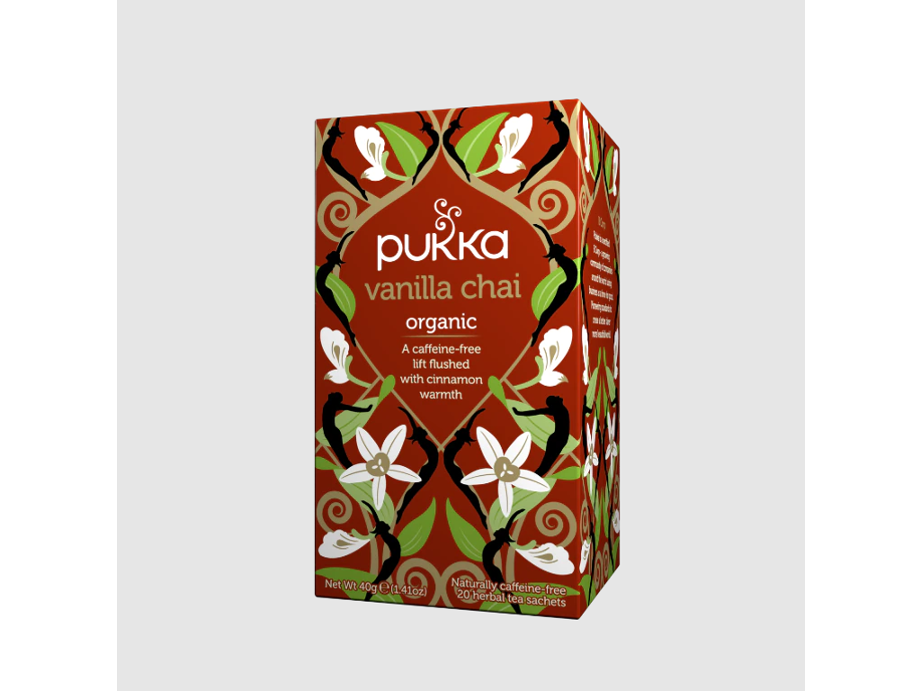 Te Pukka Øko vanilla chai 20 breve