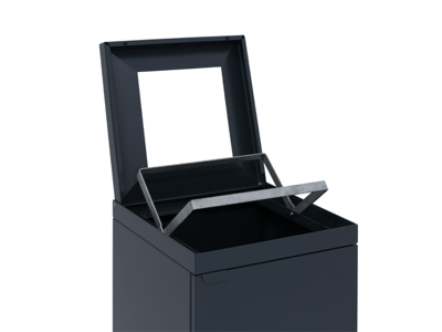 Affaldsbeholder Bica 100L antracit