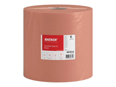 Værkstedsrulle brun Katrin Basic XL 463918 1-lag 