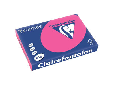 Kopipapir A3 | 80 g | Neon pink | 500 ark