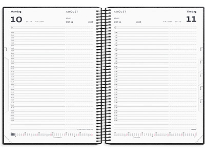 Timekalender matsort genbrugskarton 2026