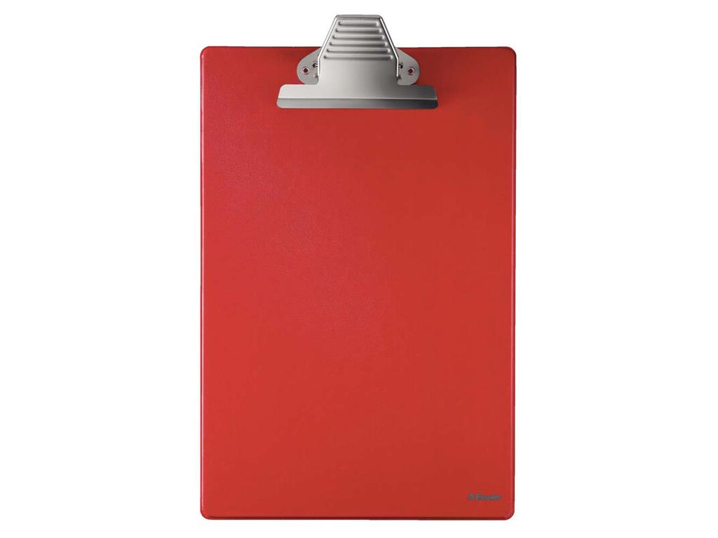 Clipboard A4 uden forside jumboklemme rød