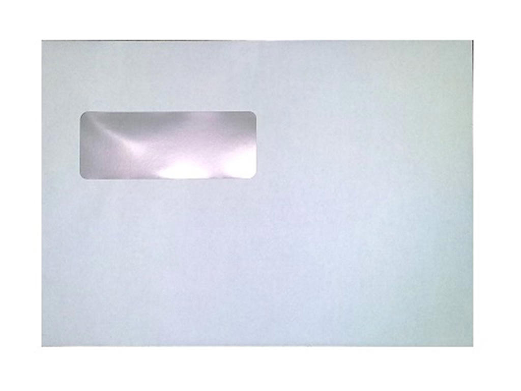 Konvolut M5 hvid med rude 50 stk