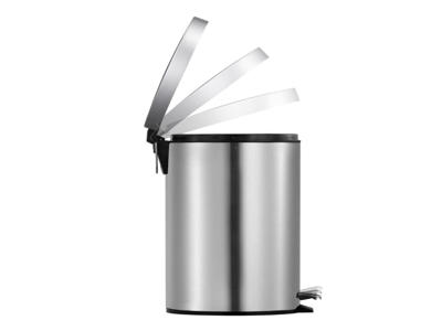 Pedalspand Eko 5 liter mat stål