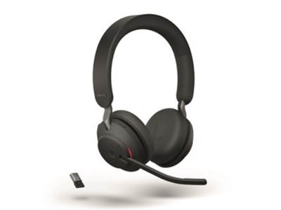 Headset Jabra Evolve2 65 MS stereo USB-A  sort