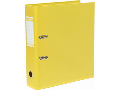 Brevordner ELBA A4 80 mm gul