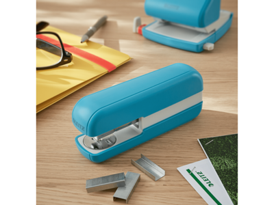 Hæftemaskine Leitz Cosy blå