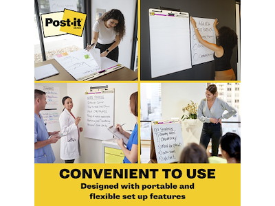 Flipoverpapir Post-it 559 blank 63,5x76,2 cm 30 ark