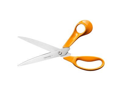 Saks Fiskars universal orange 25 cm