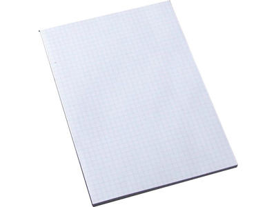 Blok A4 kvadreret toplimet uden huller