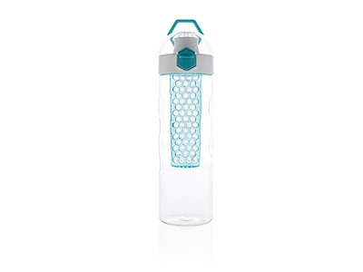 Honeycomb låsbar leakproof infuser flaske, turkis