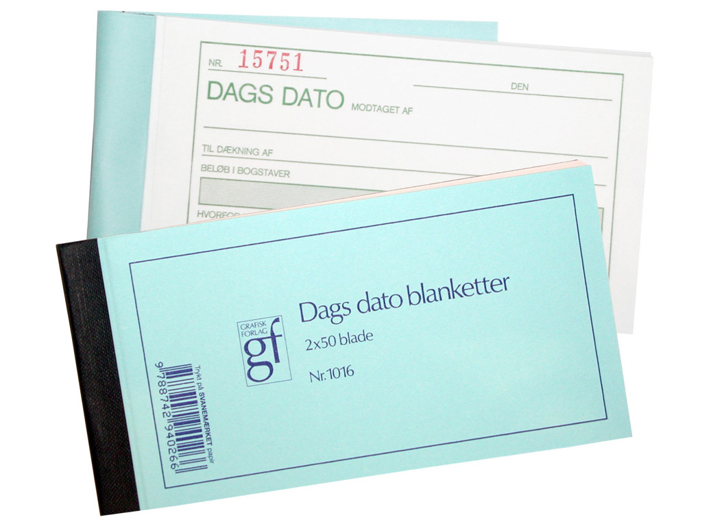 Dags dato GF1016 148x85mm 2x50 blade 