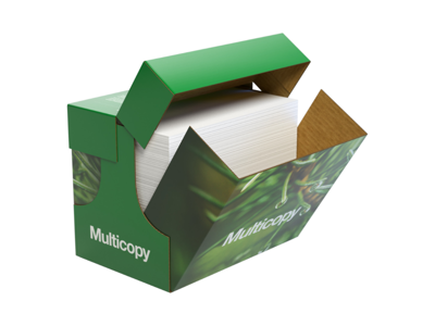 Kopipapir A4 | Multicopy | 80 g | 4 huller | 2500 ark