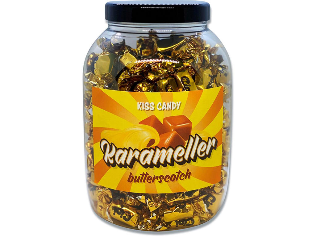 Karameller, Butterscotch/fløde, 1200 gr.