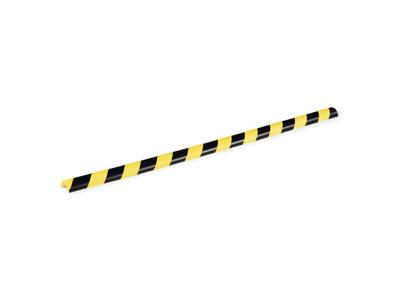 Rørbeskyttelsesprofil Durable P30 1m sort/gul