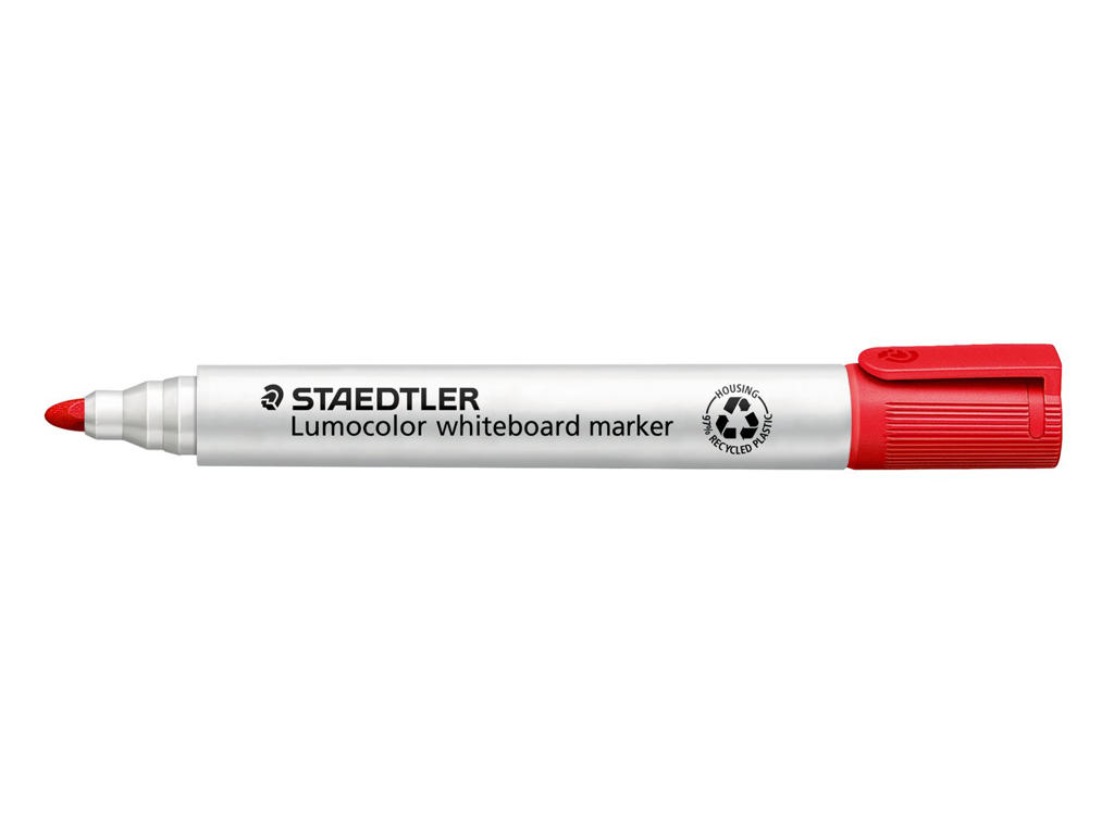 Whiteboardmarker Lumocolor 351 rød 2 mm