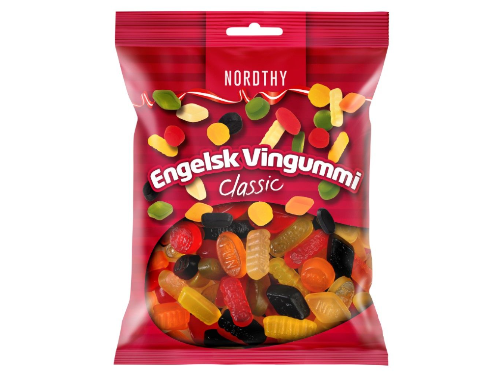 Engelsk vingummi Nordthy 900 gram