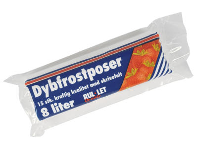 Fryseposer 8 liter 15 stk